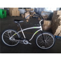 Aluminum Alloy Silver Color Popular Mens Adult Beach Cruiser Bike 26"